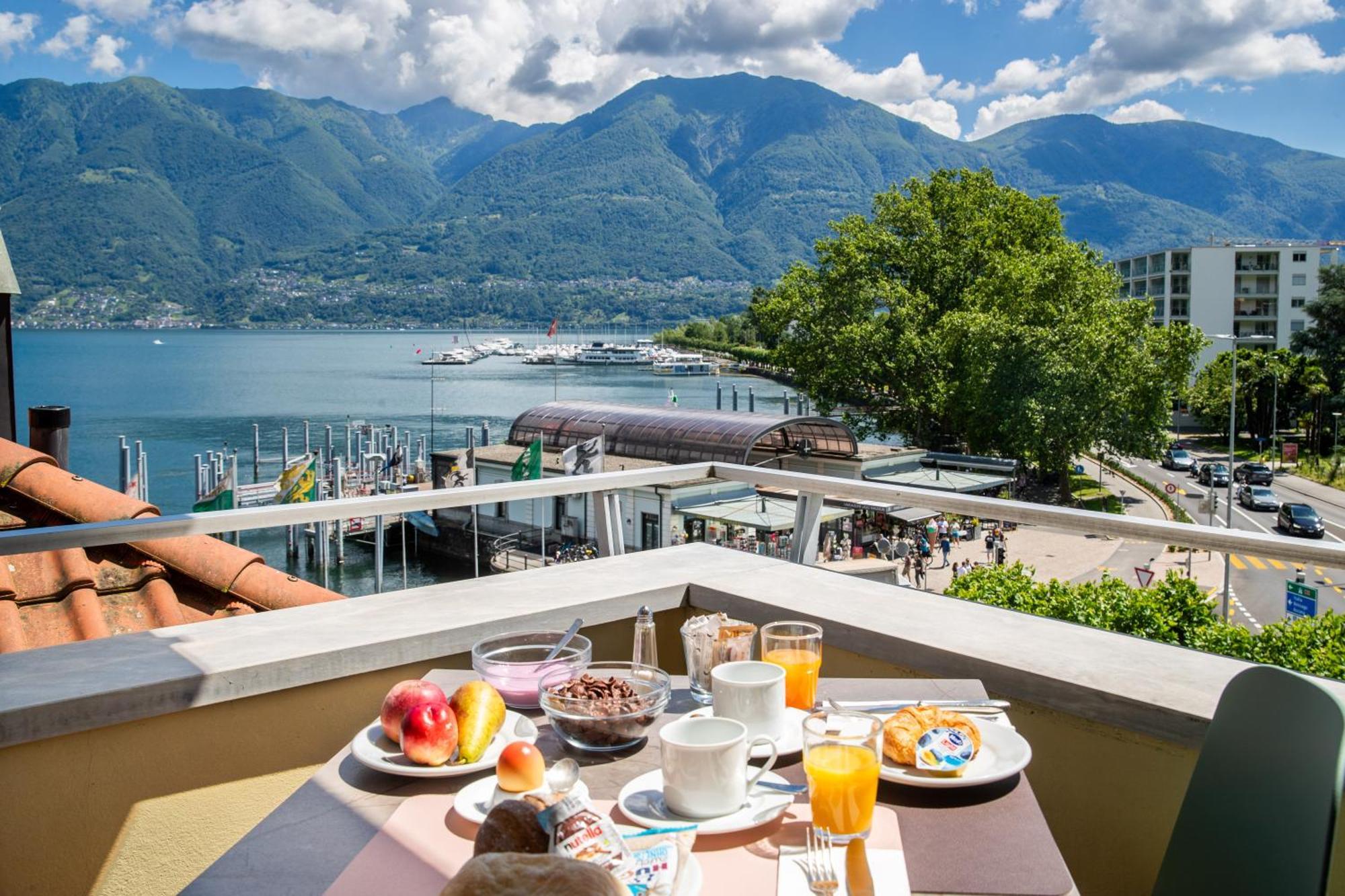 Hotel Rondinella Локарно Экстерьер фото