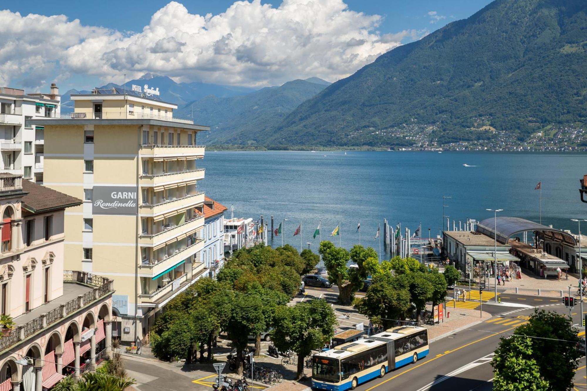 Hotel Rondinella Локарно Экстерьер фото